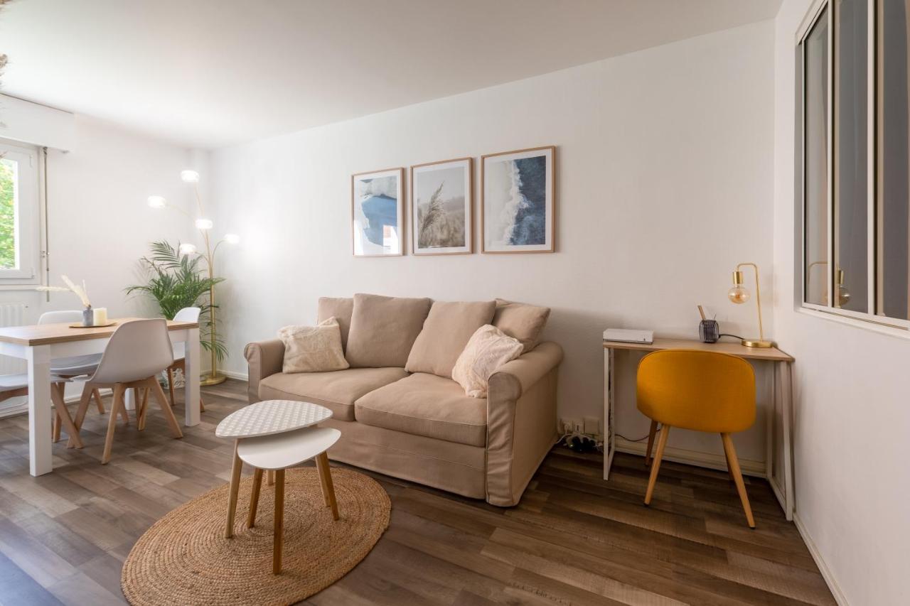 דירות Hygge - Superbe Apt Renove Rouen Gare Avec Parking Privatif מראה חיצוני תמונה